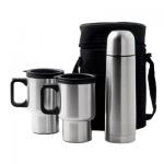 Traveling Coffee Set, Vacuum Flasks, Mugs