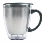 Transparent Thermo Mug, Travel Mugs, Mugs